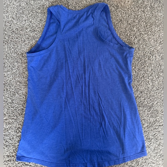 Reebok Blue Racerback Tank Top - Picture 2 of 3